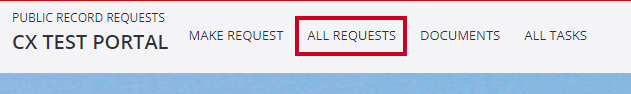 all requests tab.