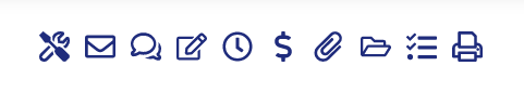request toolbar icons.