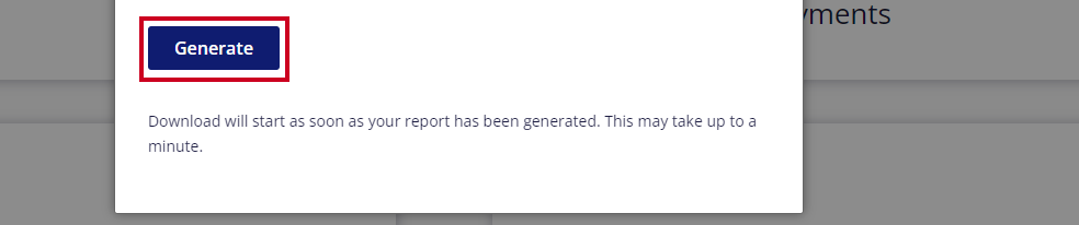 Generate button.