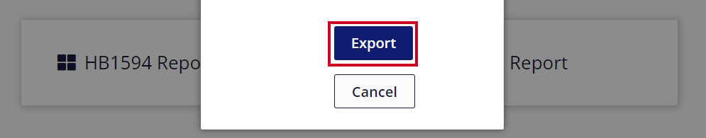Export button.