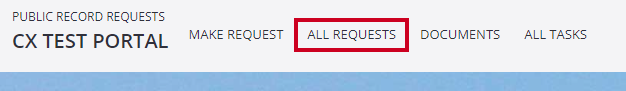 all requests tab.