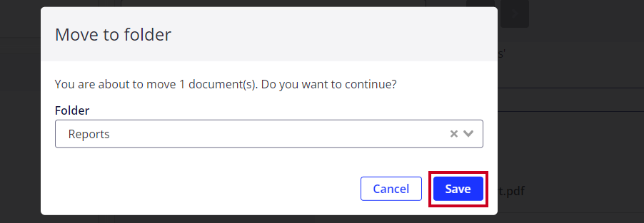 Save button in the bottom right corner.