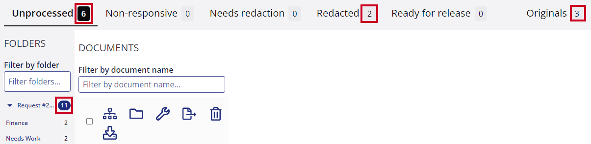 RapidReview number of documents.